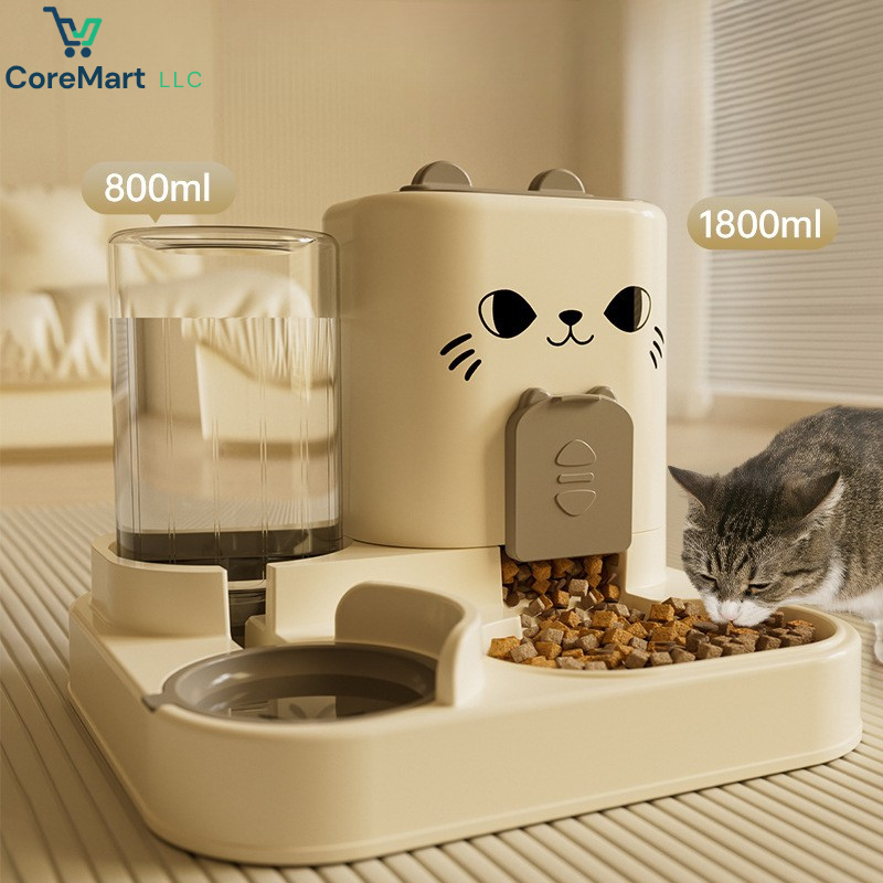 COREMART™ Automatic Pet Feeder & Water Station