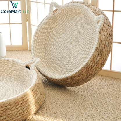 COREMART™ Natural Cat Basket Bed