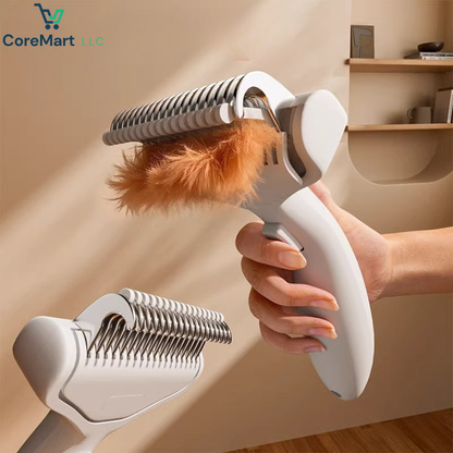 COREMART™ Self-Cleaning Deshedding Brush