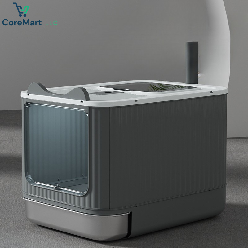 COREMART™ Stainless Steel Cat Litter System
