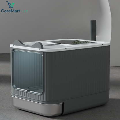 COREMART™ Stainless Steel Cat Litter System