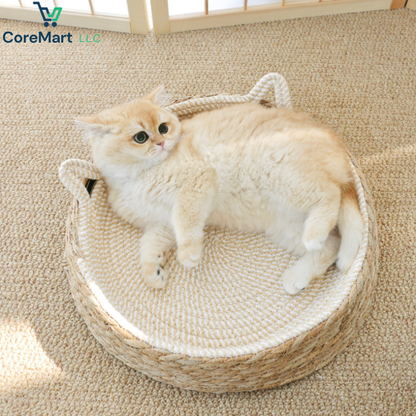 COREMART™ Natural Cat Basket Bed