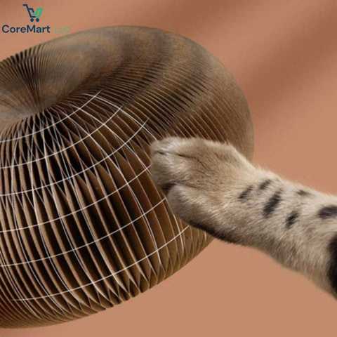 COREMART™ Interactive Cat Tunnel & Scratcher
