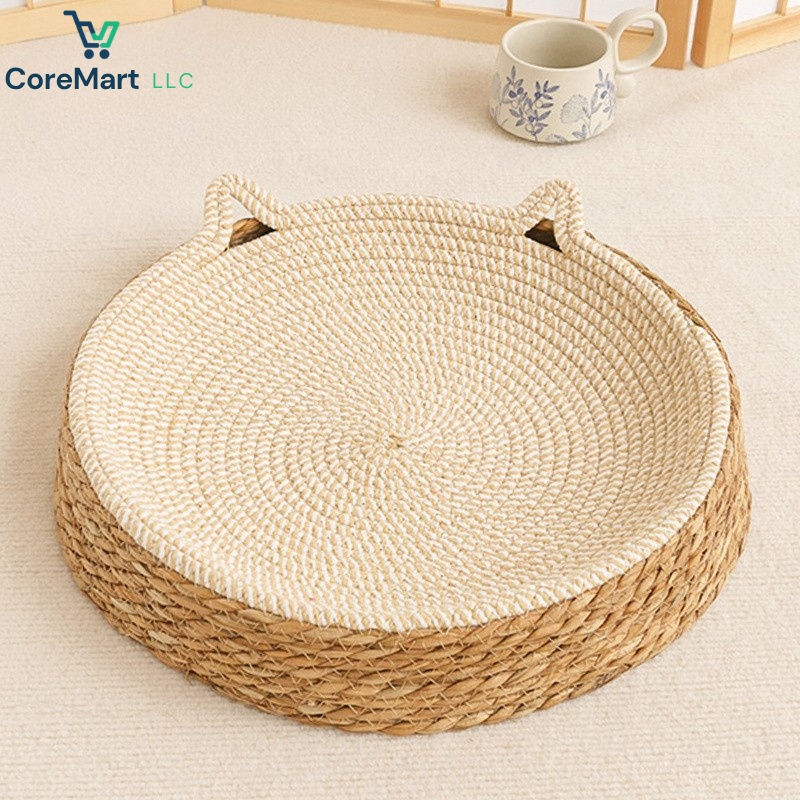 COREMART™ Natural Cat Basket Bed