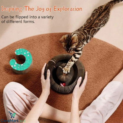 COREMART™ Interactive Cat Tunnel & Scratcher