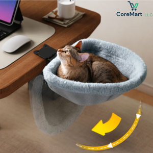COREMART™ – Hanging Cat Window Bed for Workspaces